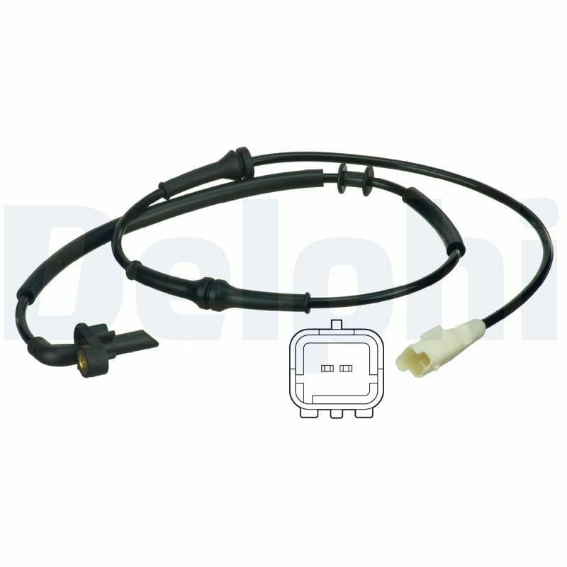 Delphi ABS Sensor Rear Right - SS20348 for Partner and Berlingo — Brake Sensors & ABS