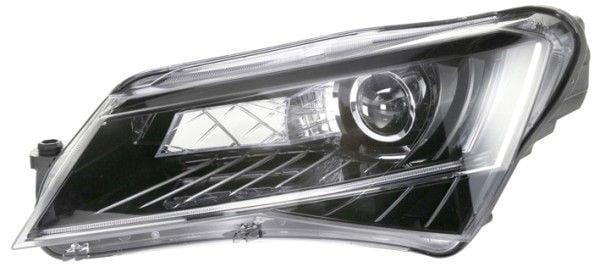 HELLA 1ZS011939-411 - Dual Xenon LED Headlight with Signal Light — Tail, Signal & Reflectors