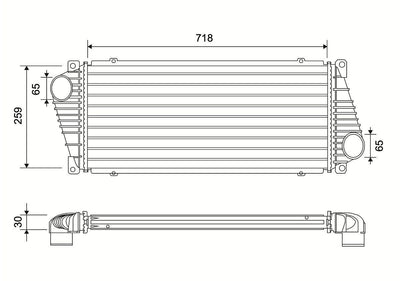 Valeo 822937 Turbosarj Radiator Lt28-35-46 Sprinter 901 > 905 96 > 06 — Radiators & Fans