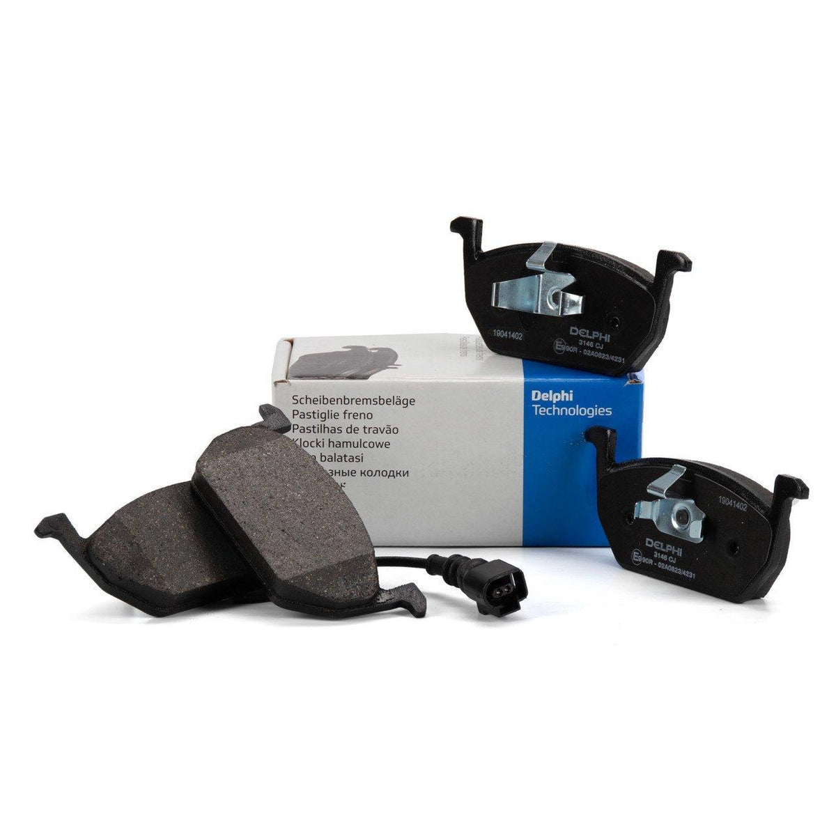 Delphi LP3146 Front Brake Pad Seat Leon / VW Golf VII / Audi A3 / Skoda Octavia III 12- — Brake Pads