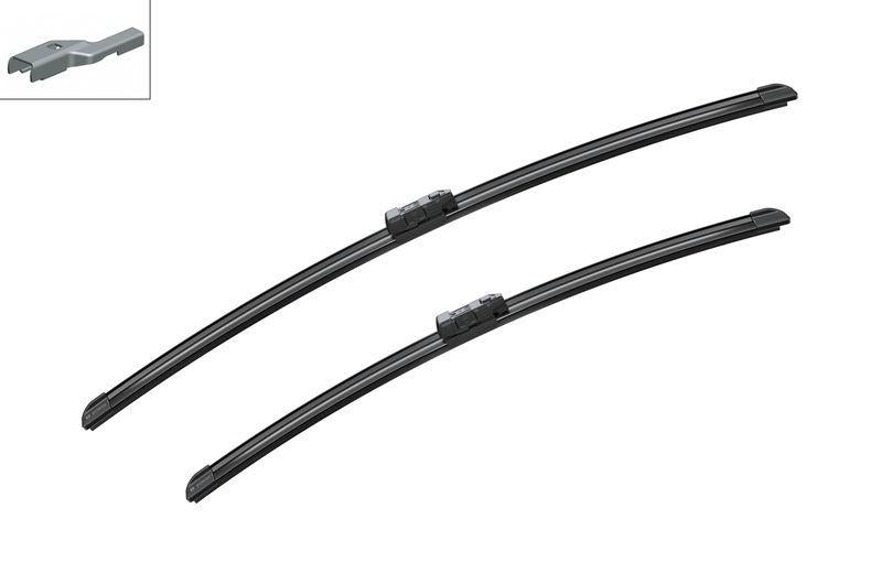 BOSCH Wiper Blade Set - 65 + 55 cm for 06 Boxer, Ducato, Jumper — Wipers