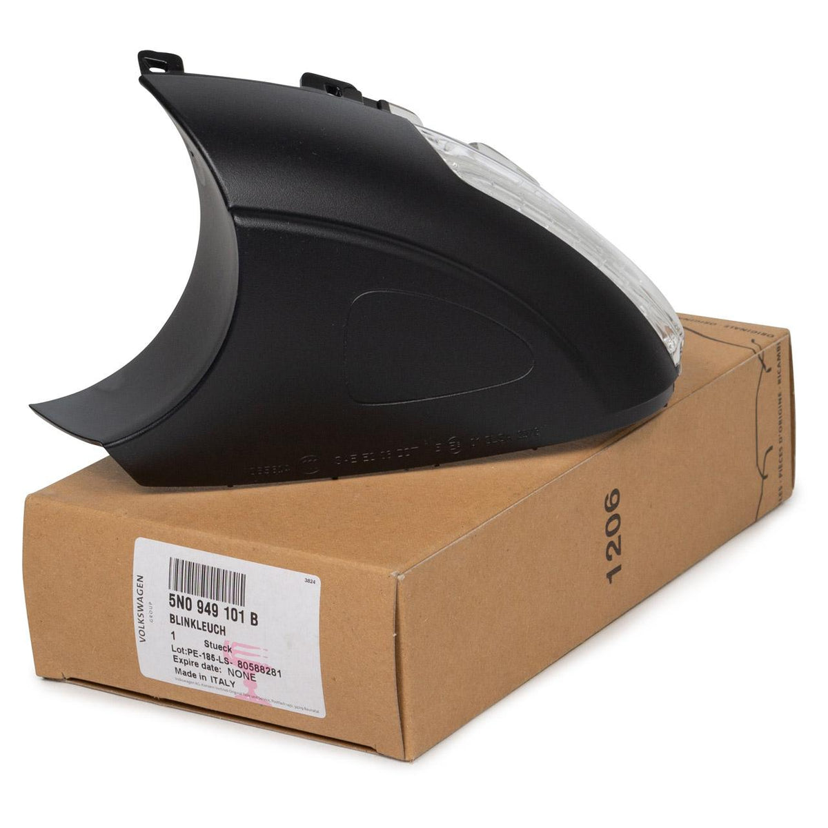 VAG 5N0949101B Volkswagen Seat Alhambra Sharan 7N Tiguan 5N Left Outer Rear View Mirror Turn Sign — Tail, Signal & Reflectors