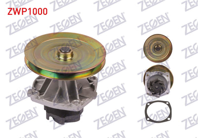 Zegen ZWP1000 Water Pump Fiat Dogan SLX 1.6 1993-2002 / Kartal 1.6 1993-2002 / Sahin 1.4-1.6 1993-2 — Water Pump & Thermostat