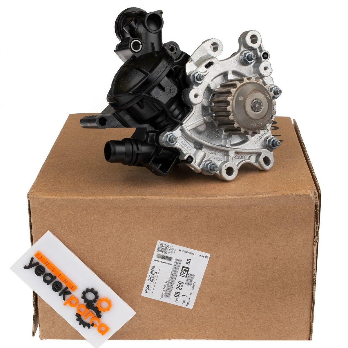Citroen 9825002180 - Complete Original Water Pump for C-Elyse 1.5 BlueHDi — Citroën, Water Pump & Thermostat