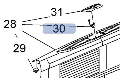 PSA 13348212 Trunk Lock Cover Spring Astra J Sedan — Handles, Locks & Latches
