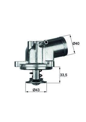 MAHLE TI2171 Thermostat 71°C - Cooling System Solution — Water Pump & Thermostat