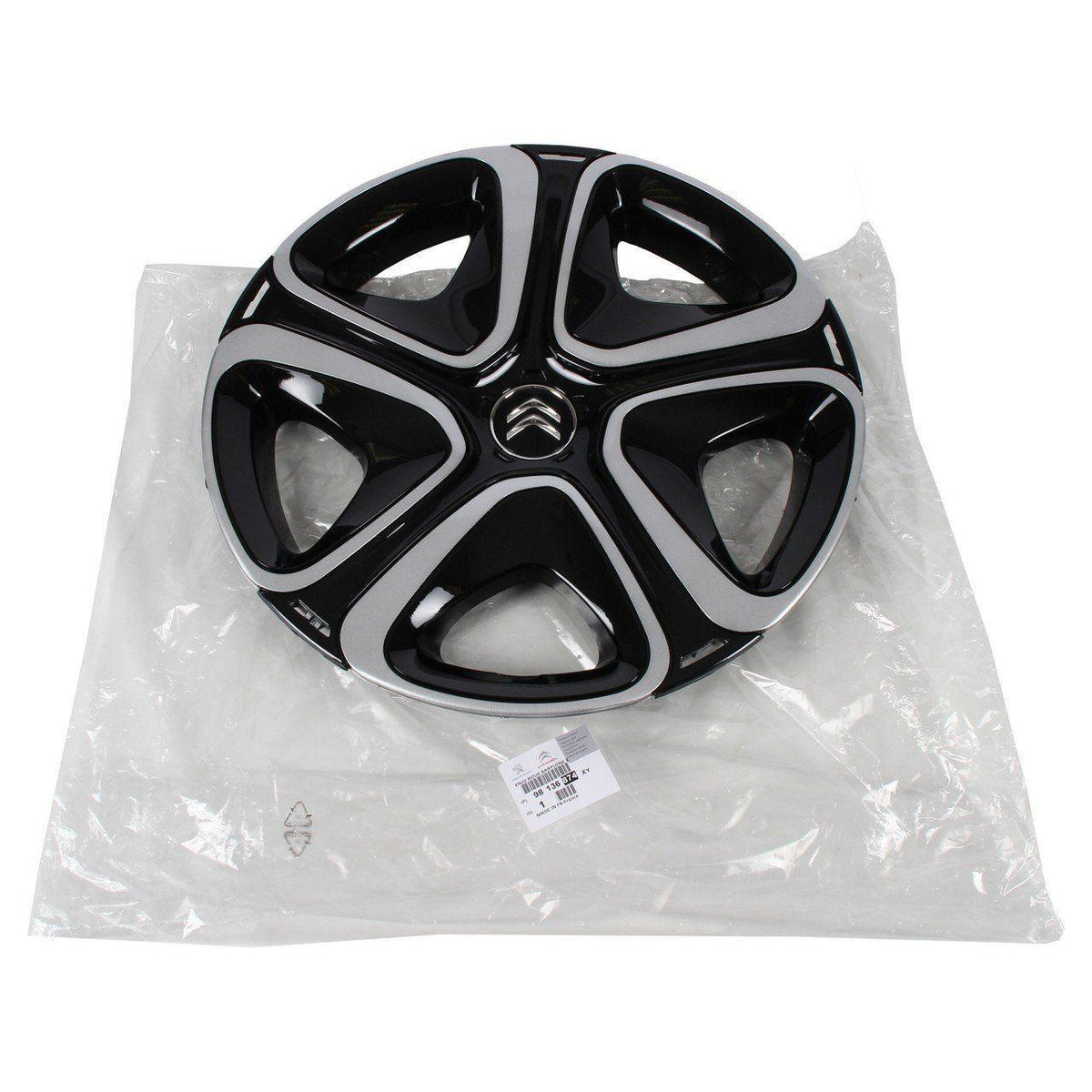 PSA 98136874XY Citroen C4 B618 2016-2020 Rim Cover Price 16 Inch Genuine — Wheels & Wheel Trim
