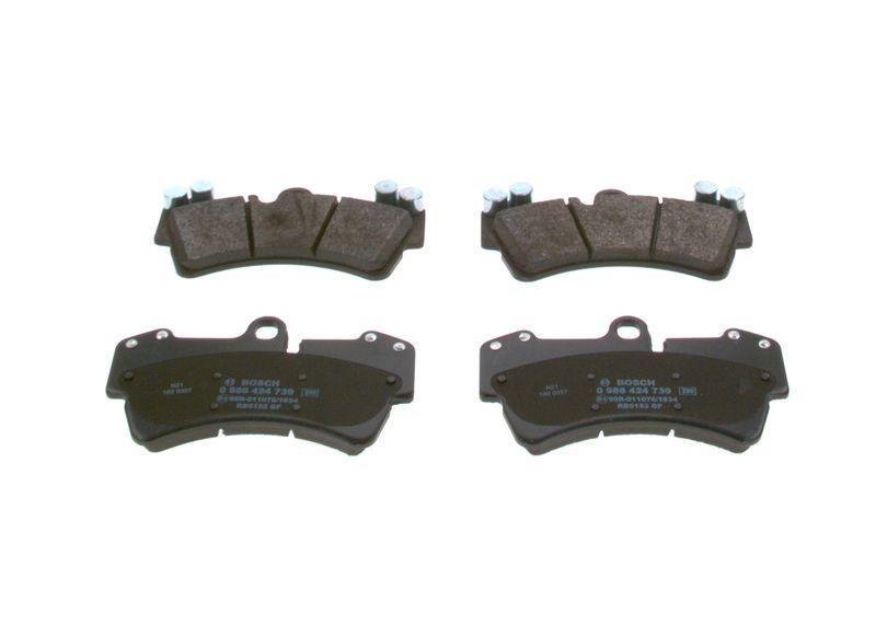 Bosch 0986424739 Brake Pad Front Touareg Q7 Cayenne 03-10 06-15 18 — Brake Pads