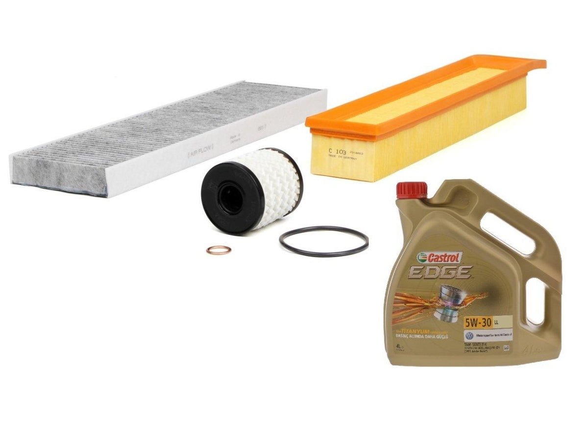 Mini Cooper Clubman R55 Body Scheduled Service Filter Set Castrol 5W30 — Auto Parts Hall, Maintenance & Service Kits