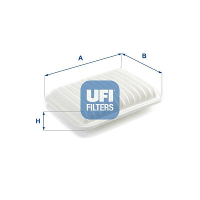 Ufi 30.554.00 Air Filter Auris E15 06-1.4 / E18 12-1.2/1.3/1.6 / Avensis Sedan T27 08-1.6 VVT-i — Air & Cabin Filters