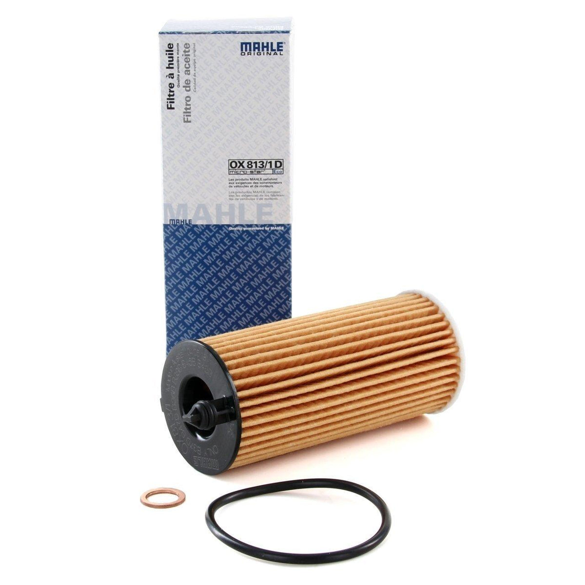 Mahle OX813-2D Oil Filter - Compatible with BMW 5-Series G30 520i — Oil Filters