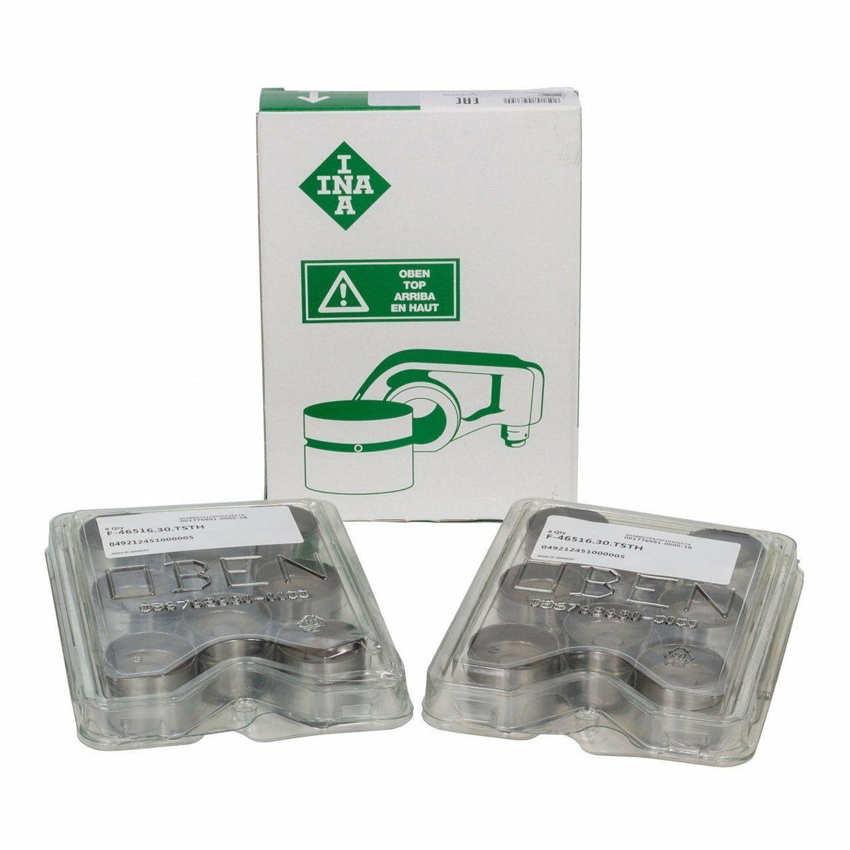 INA Mercedes W124 E200 111 Motor Valve Cup - 16-Piece Set — Valvetrain