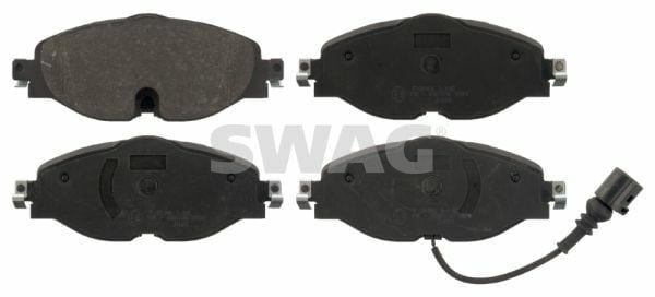 SWAG Front Brake Pads 30916994 - Brake Set for Golf, Passat and 3 more models