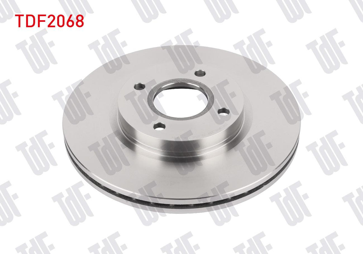TDF TDF2068 Brake Disc Front Air 4 Bjn 278X23x63,5X44 Ford Transit Courier 1.5 TDCi-1.6 TDCi 2014-/ B — Brake Rotors & Drums