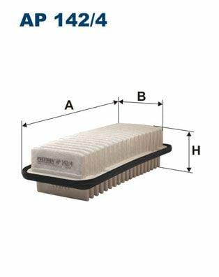 FILTRON AP142-4 Air Filter - Replacement for 01-05 Yaris Verso 1.4D-4D — Air & Cabin Filters