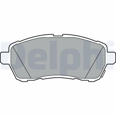 Delphi LP3364 Front Brake Pad Set Compatible with Suzuki Swift — Brake Pads
