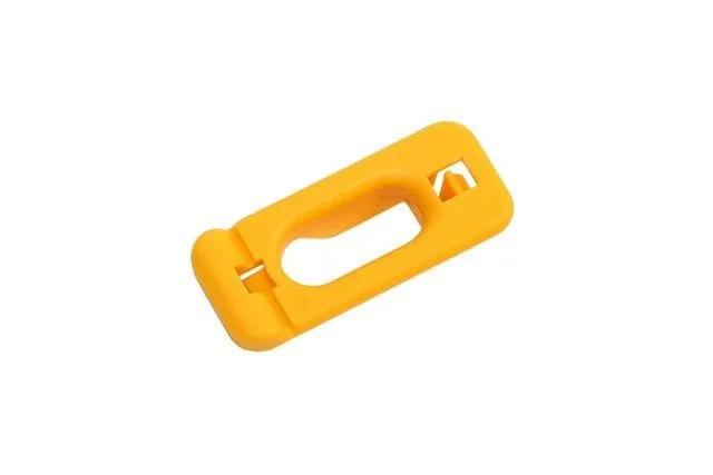 Opel Astra K Hood Support Clip - Original Yellow Plastic for 2016 and Newer Models — Fasteners & Clips