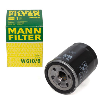 Mann W610-6 Oil Filter Superior Filtration Compatible with Honda Accord, Honda Civic and 2 more — Oil Filters