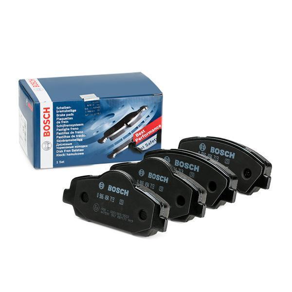 BOSCH Citroen C-Elysee 1.2 L Front Brake Pad Set — Brake Pads