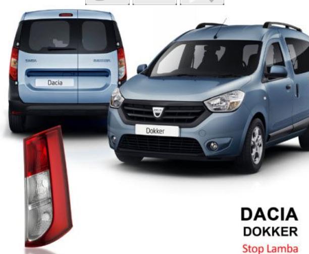 Mars 511261 Tail Lamp Right Dacia Dokker 12>13 without Socket — Tail, Signal & Reflectors