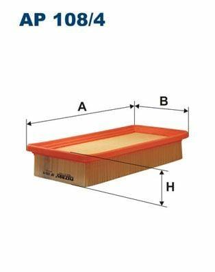 FILTRON AP108-4 Air Filter - Compatible with Getz 1.3-1.6 — Air & Cabin Filters