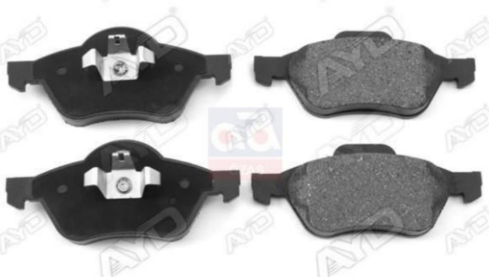AYD 11-60063A Brake Pad Front Clio III Megane II Scenic II Laguna III 1.4 1.5 dCi 1.6 — Brake Pads