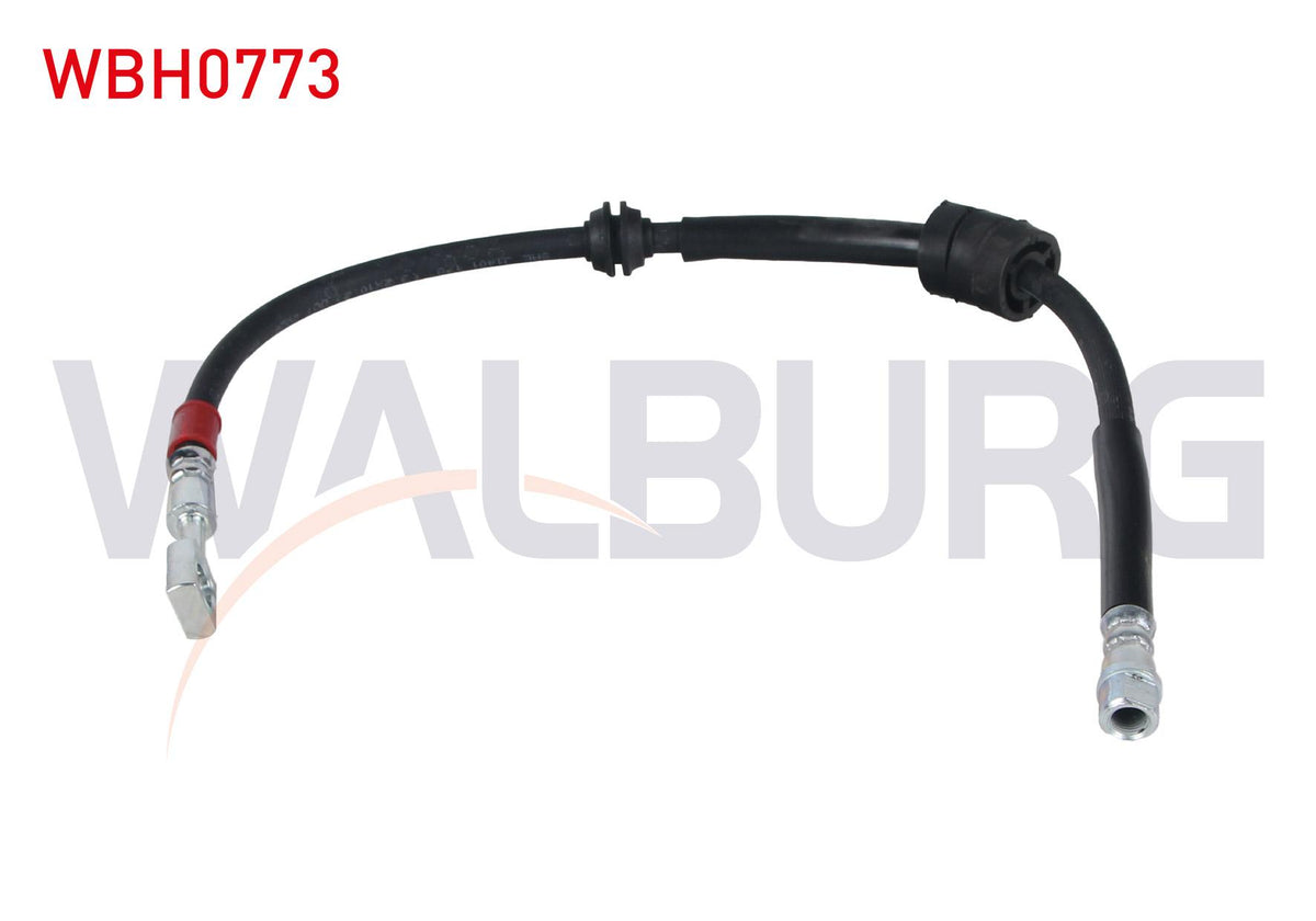 WALBURG WBH0773 Brake Hose Front Left-Right 550mm Mercedes A Series (W177) 2018-/ B Series (W247) 2019-/ C — Brake Hydraulics