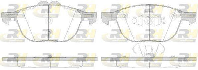 ROADHOUSE 21082.50 Brake Pad Kuga 03 13 — Brake Pads