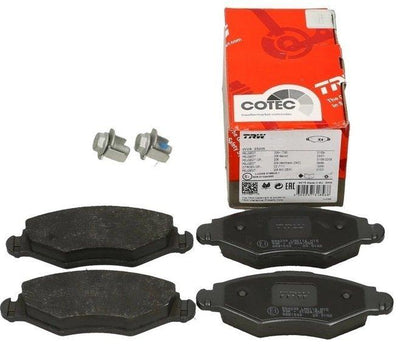TRW GDB1500 Peugeot 206+ Plus 2010-2012 Front Brake Pad Set — Brake Pads