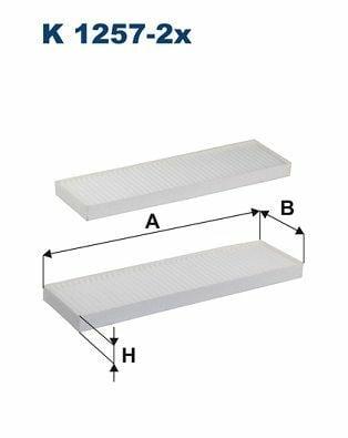 FILTRON K1257-2X — Air & Cabin Filters