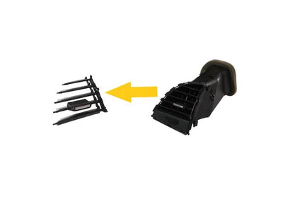 Ithali Opel Astra J Left Corner Vent Shade - Black Color for 2010 Model and Newer — Auto Parts Hall, Panels & Doors
