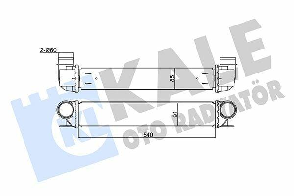 KALE Turbo Intercooler (Radiator) for E39 and E38 Series — Turbo & Supercharger