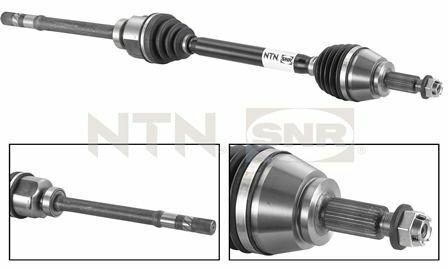 SNR DK55044 Front Right Axle for 15 Espace 1.6Dci — Axles, CV Joints & Boots