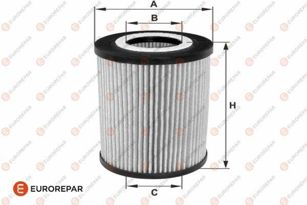 Eurorepar 1682272080 Oil Filter A3-A4-A5 Cjeb-Cvkb 1.8 TFSI-2.0 TFSI 11