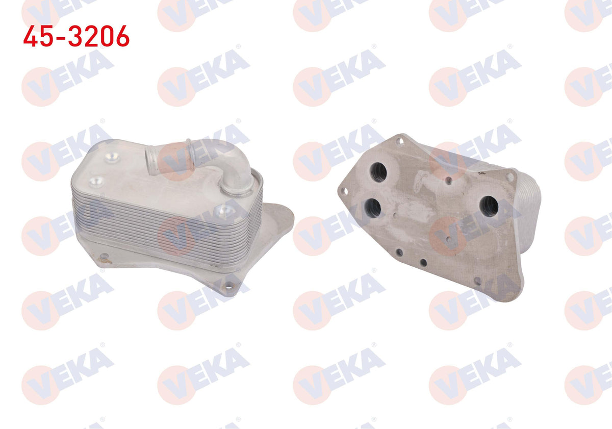 Veka 45-3206 Oil Cooler Single Opel Astra H 1.7 CDTi 2004-2010 / Meriva A 1.7 CDTi 2003-2010 — Oil System