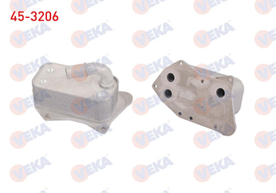 Veka 45-3206 Oil Cooler Single Opel Astra H 1.7 CDTi 2004-2010 / Meriva A 1.7 CDTi 2003-2010 — Oil System