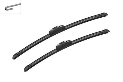 Bosch 3397118995 Wiper Blade Set Front 500/450mm Corsa C/Civic/HR-V/Accent/Astra G — Wipers