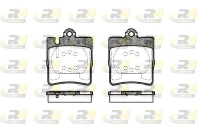 ROADHOUSE 2709.10 Brake Pad C Class Berlina Sportcoupe T-Model — Brake Pads