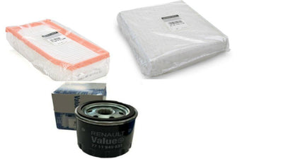 Renault Symbol Joy 2013 1.5 dCi Oil Maintenance Filter Set — Maintenance & Service Kits