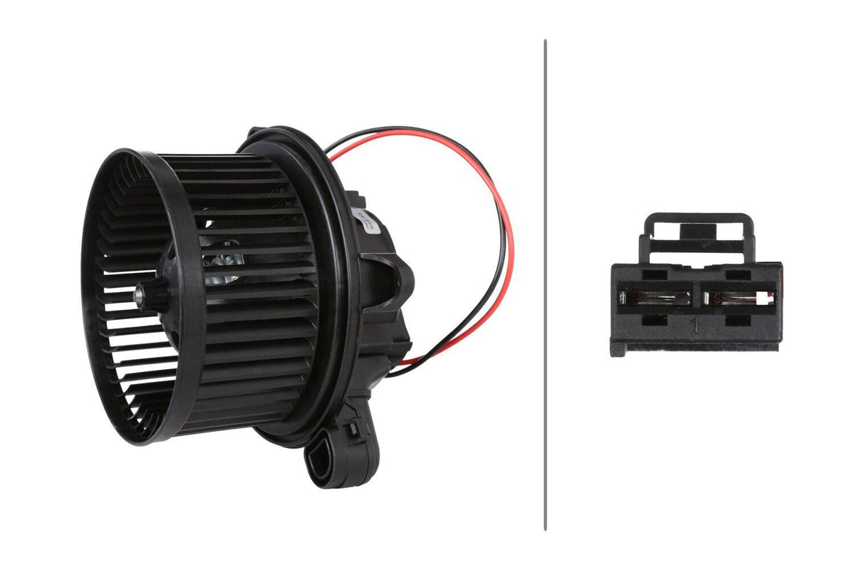 Hella 8EW366402-041 Heater Motor Mercedes W177/W247/W118/X247 — Heater & Blower