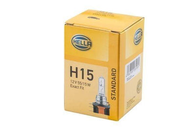 HELLA H15 Halogen Bulb 12V 15/55W - Pack of 10 — Bulbs & Interior Light