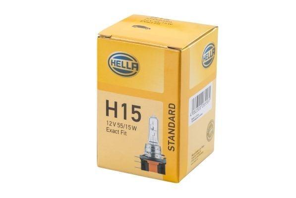 HELLA H15 Halogen Bulb 12V 15/55W - Pack of 10 — Bulbs & Interior Light