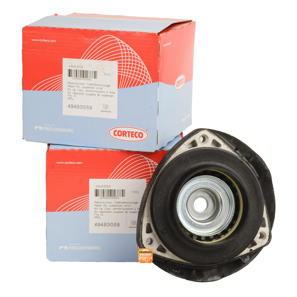 Amortisör 39028988 Mount Front Left & Right Opel Astra K 2015-Set — Shocks & Struts