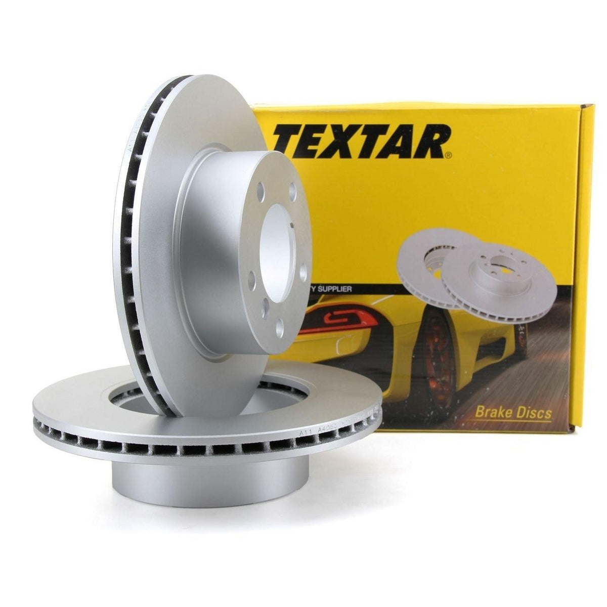 Textar BMW F20 Front Brake Disc Kit - Compatible with BMW 116d — Brake Rotors & Drums