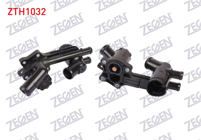 Zegen ZTH1032 Thermostat Complete 80-89 C Audi A3 1.2 TFSI 2003-2012 / Seat Leon 1.2 TSI 2005-2012 — Water Pump & Thermostat