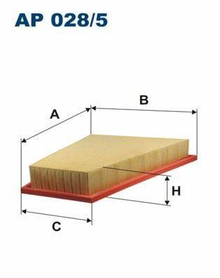 FILTRON Air Filter AP028-5 - Air Filter for 12-5 Series (F10, F11, F18) — Air & Cabin Filters