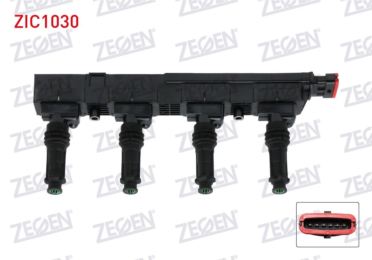 Zegen ZIC1030 Ignition Coil Opel Corsa B 1.2i 16V (X12xe) 1993-2000 / Corsa C 1.2 16V (Z12xe) 2000-2006 / Ast — Coils & Plugs