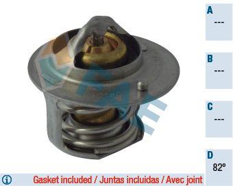 FAE 5310082 Thermostat Colt 1.5 04-Lancer 1.5 08-82 C