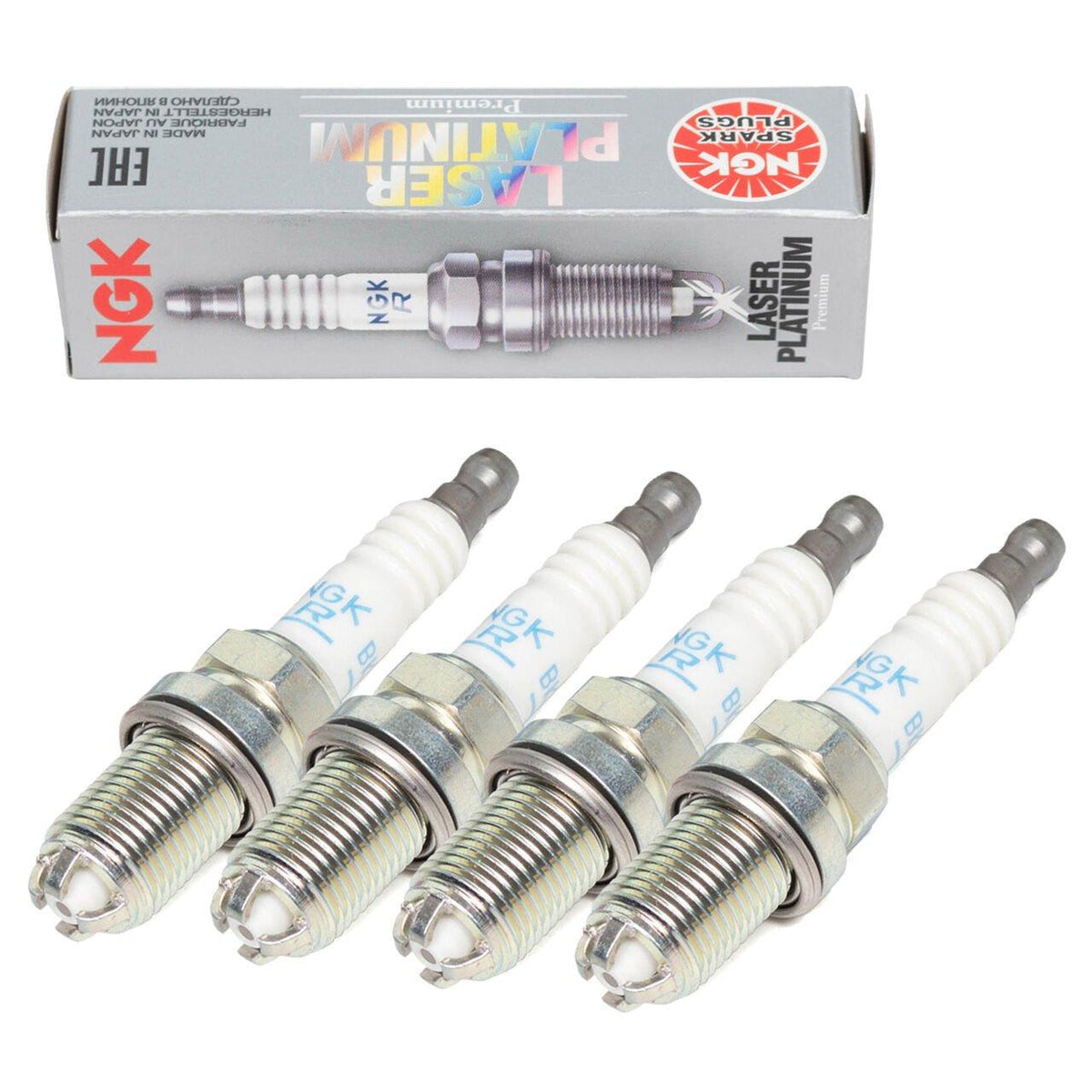 NGK 3199 - BMW E46 316i Spark Plug Set for M43-N42 Engines — Coils & Plugs