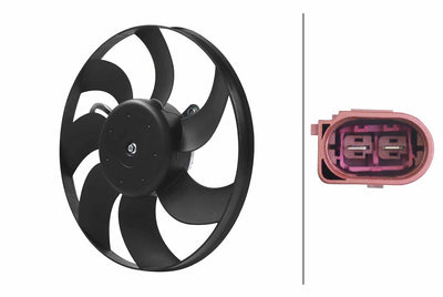 Hella 8EW366420-121 Fan Motor VW Golf V Passat Caddy 1.9-2.0 TDI — Motors, Pumps & Antennas
